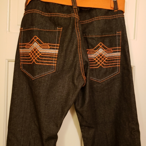 Urban Label  Embroidered pockets Jeans size 34 x 30 Like New - Picture 4 of 6